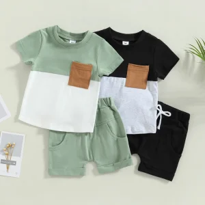 Boys 2Pcs Summer Outfit